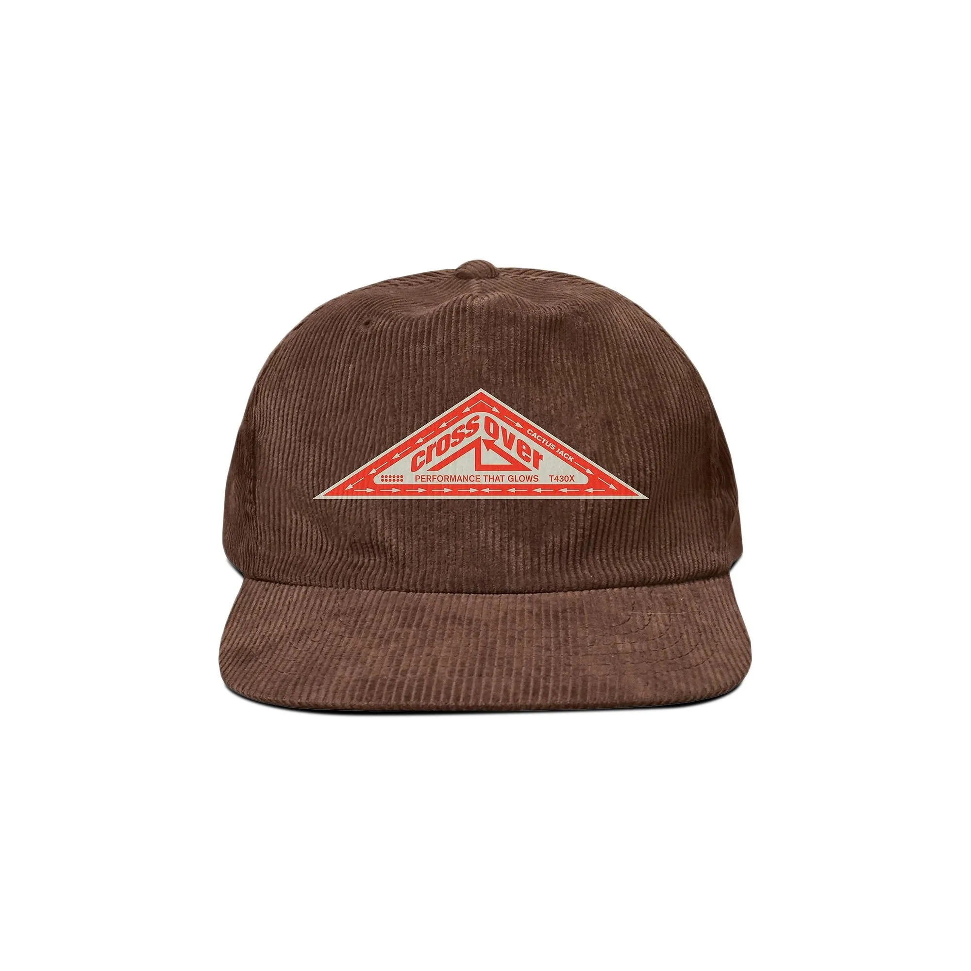 Brown Cactus Jack Crossover Cap by Travis Scott