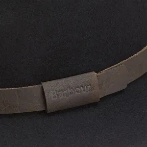 Crushable Bushman hat for men Barbour, black