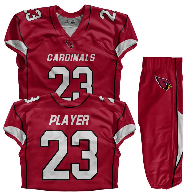 Custom Football Uniform (Youth) - Cardinals