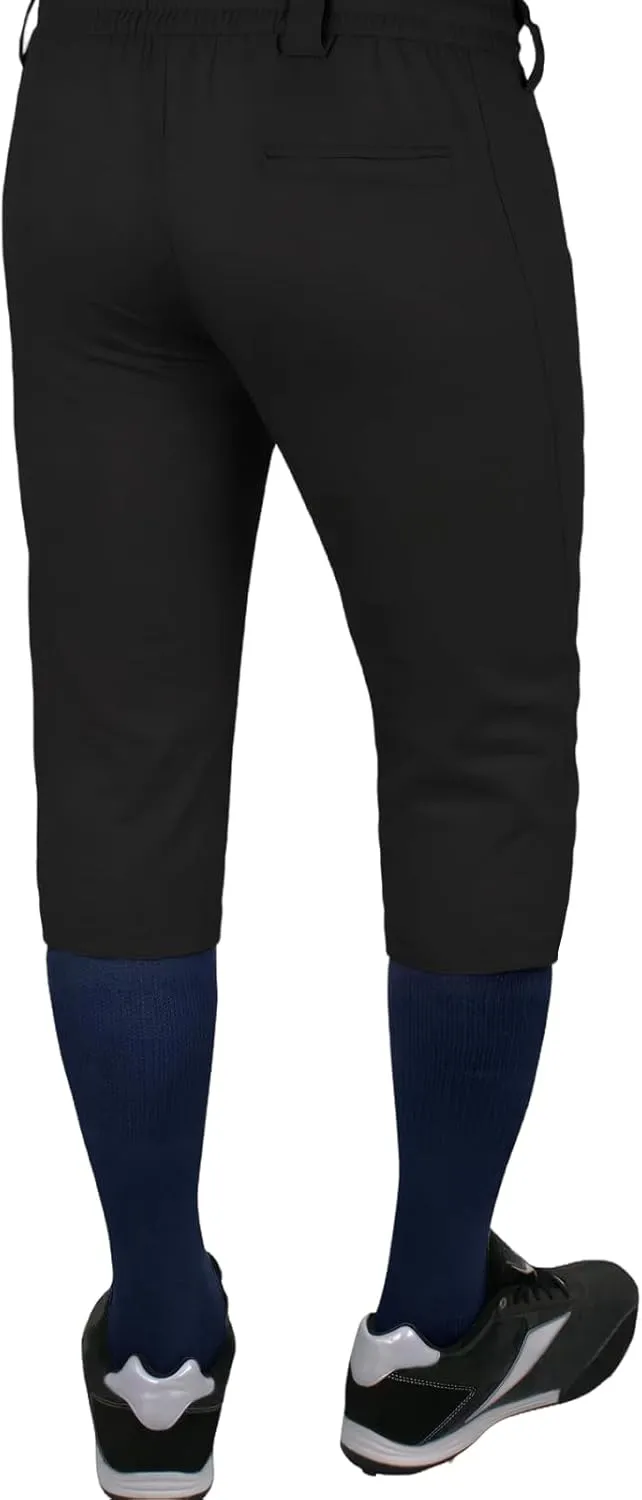 DEVOROPA 2T/3T/4T/5T to Big Kids Youth Boys Baseball Pants Girls Softball Pants Fast Pitch Tee Ball Practice Pants Pockets