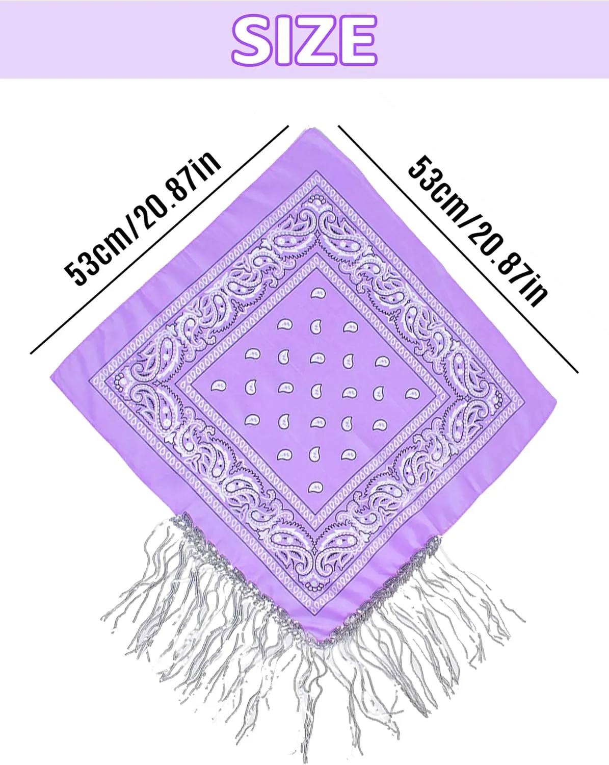 Fringe Rhinestone Bandana with Heart Sunglasses, Disco Cowgirl Bachelorette