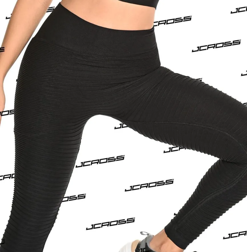 Jcross Outfit Seamless Set -Long Sleeve Top & High-Waist Legging (REF-06)