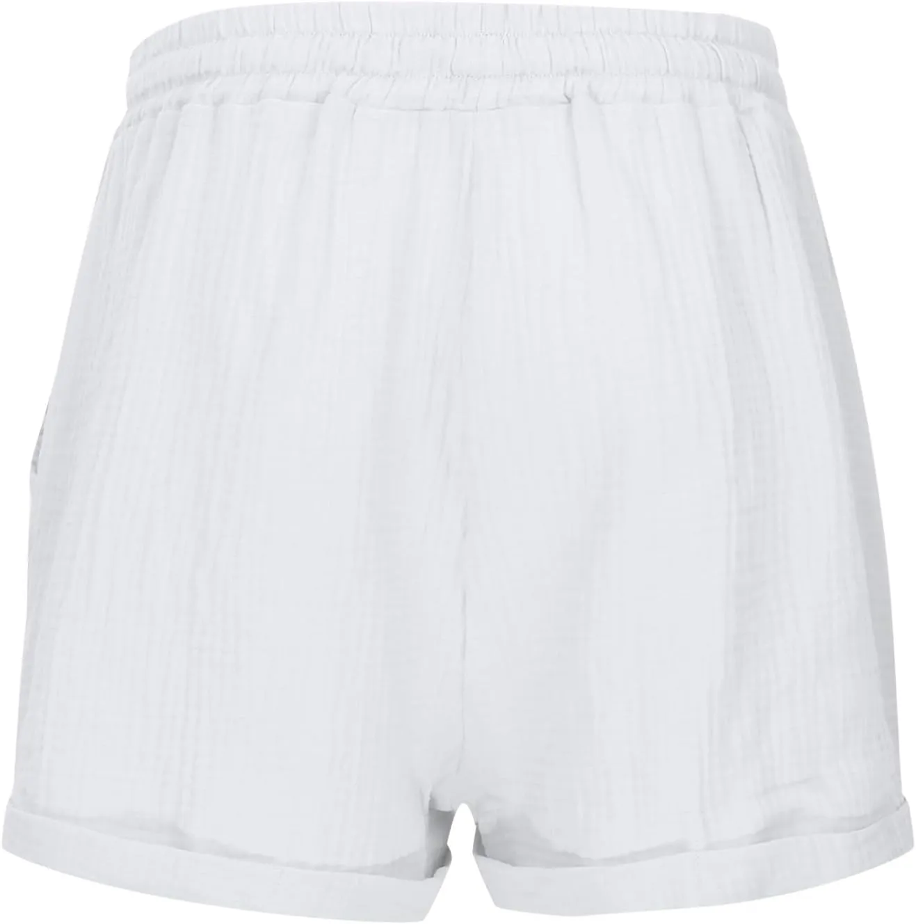 Linen Shorts for Women 2025 Summer Casual Shorts Comfy Elastic High Waisted Drawstring Beach Shorts Pajama Pants with Pockets