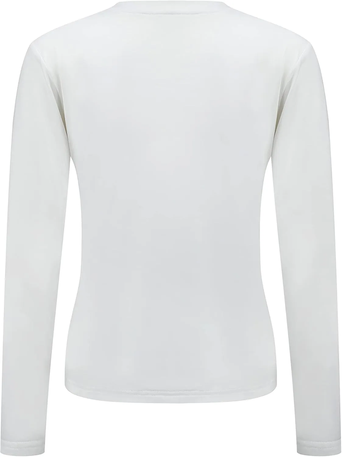 Womens Thermal Tops Long Sleeve Crew Neck Shirts Women's Ultra Warm Underwear for Cold Weather