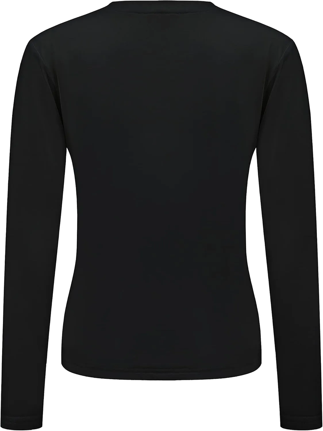 Womens Thermal Tops Long Sleeve Crew Neck Shirts Women's Ultra Warm Underwear for Cold Weather